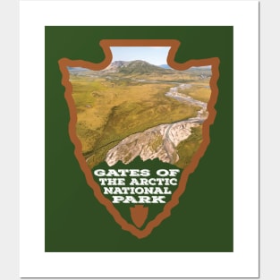 Gates of the Arctic National Park & Preserve arrowhead Posters and Art